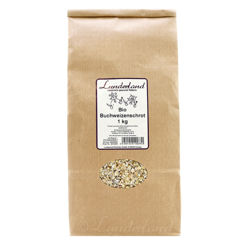 Lunderland Bio-Buchweizenschrot