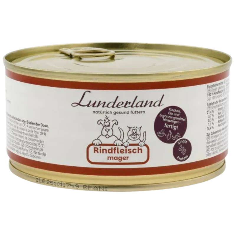 Lunderland Dose Rindfleisch mager 300 g