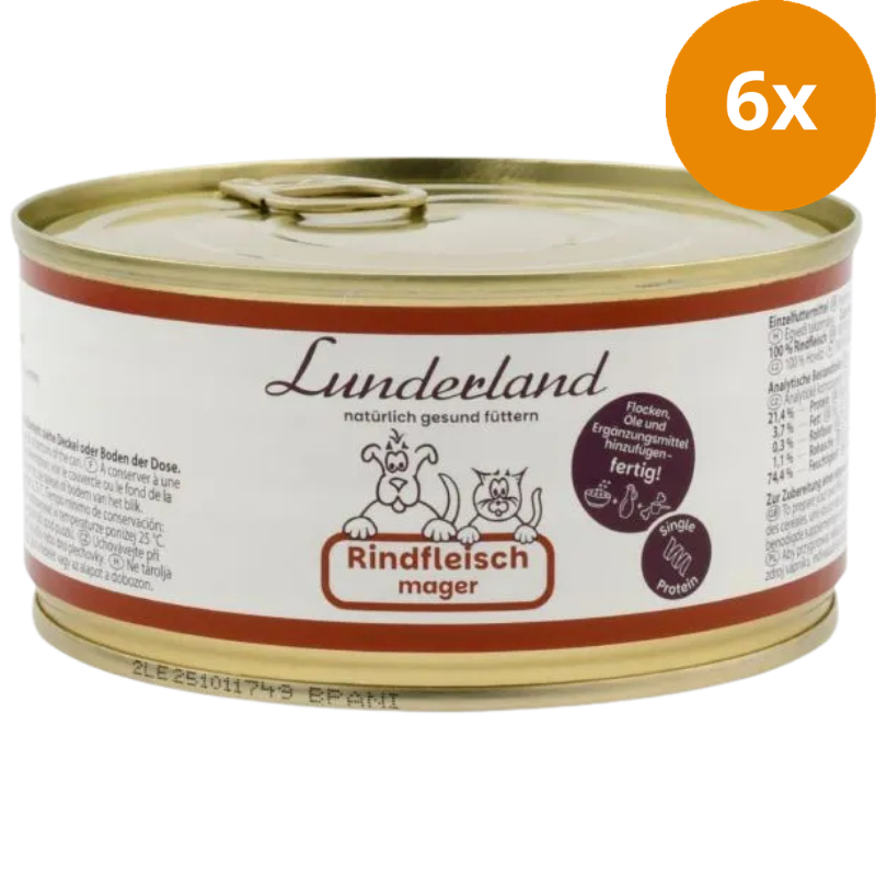 Lunderland Dose Rindfleisch mager 300 g
