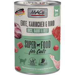 MAC's Cat Ente, Kaninchen, Rind 400 g