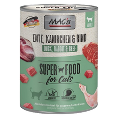 MAC's Cat Ente, Kaninchen, Rind 800 g
