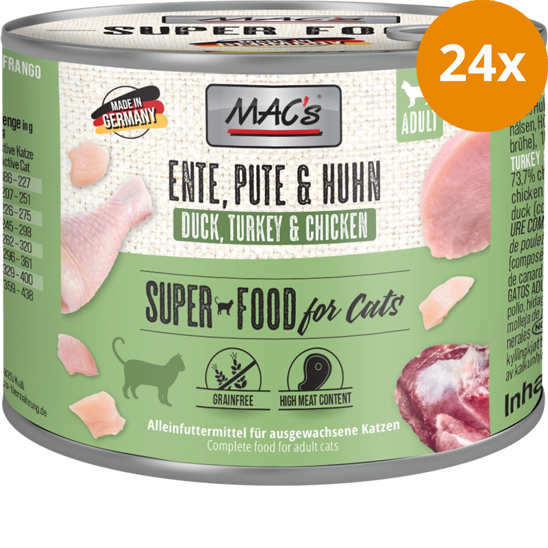 MAC's Cat Ente, Pute, Huhn 200 g