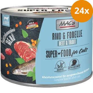 MAC's Cat Feinschmecker Rind & Forelle 200 g