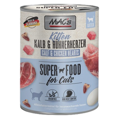 MAC's Cat Kitten Kalb & Hühnerherzen 800 g