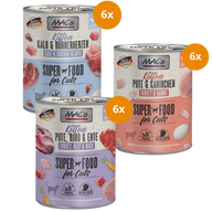 MAC’s Cat Kitten Probierpaket 800 g – 3 Sorten Geflügel & Kalb