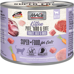 MAC's Cat Kitten Pute, Rind & Ente 200 g