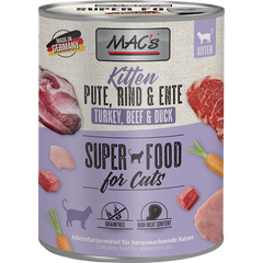 MAC's Cat Kitten Pute, Rind & Ente 800 g