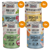 MAC’s Cat Kombipaket 400 g – Geflügel Vielfalt (4 Sorten) mit Lachs