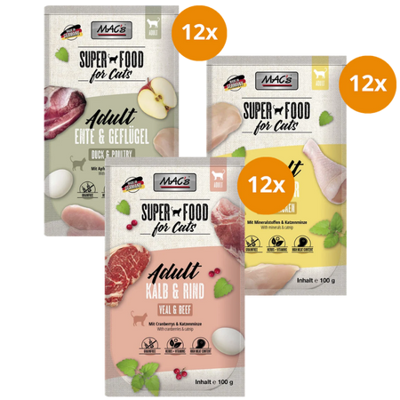 MAC's Cat Pouch 100 g - Mix Sparpaket