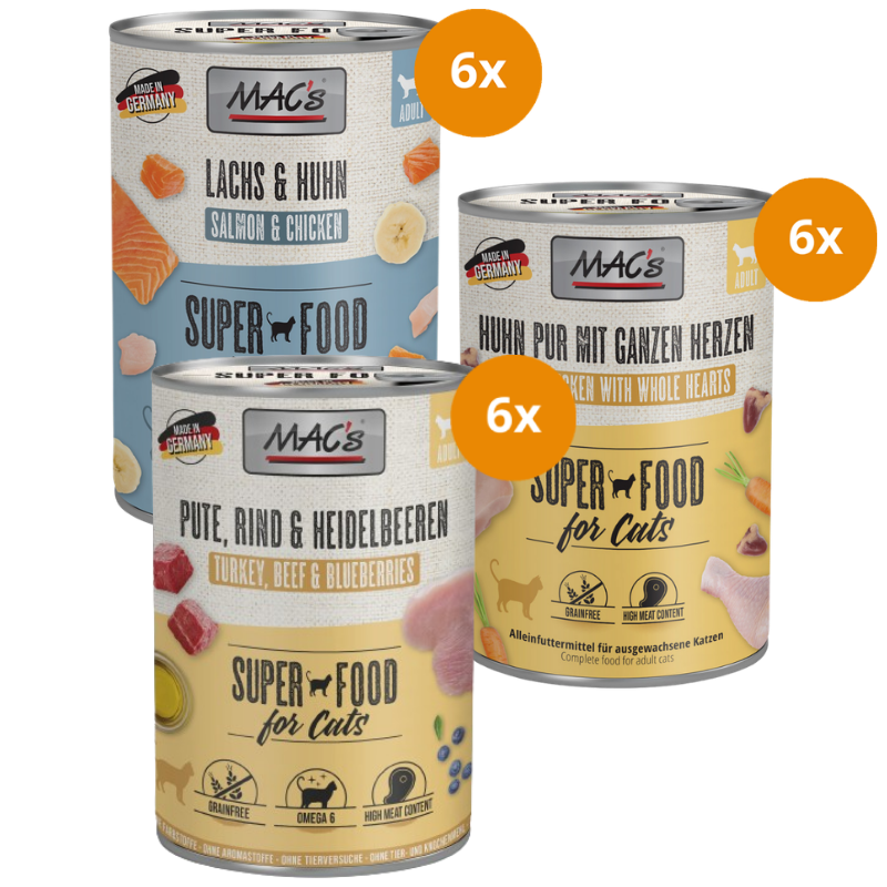 MAC’s Cat Probierpaket 400 g – Feinschmecker Mix
