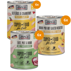 MAC’s Cat Probierpaket 800 g – Geflügel & Cranberry Mix
