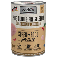 MAC's Cat Pute, Huhn & Preiselbeere 400 g