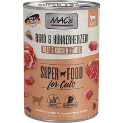 MAC's Cat Rind & Hühnerherzen 400 g