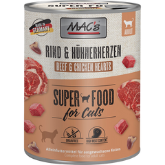 MAC's Cat Rind & Hühnerherzen 800 g