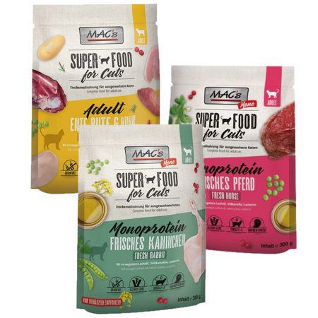 MAC's Cat Trockenfutter 300 g - Mix Sparpaket