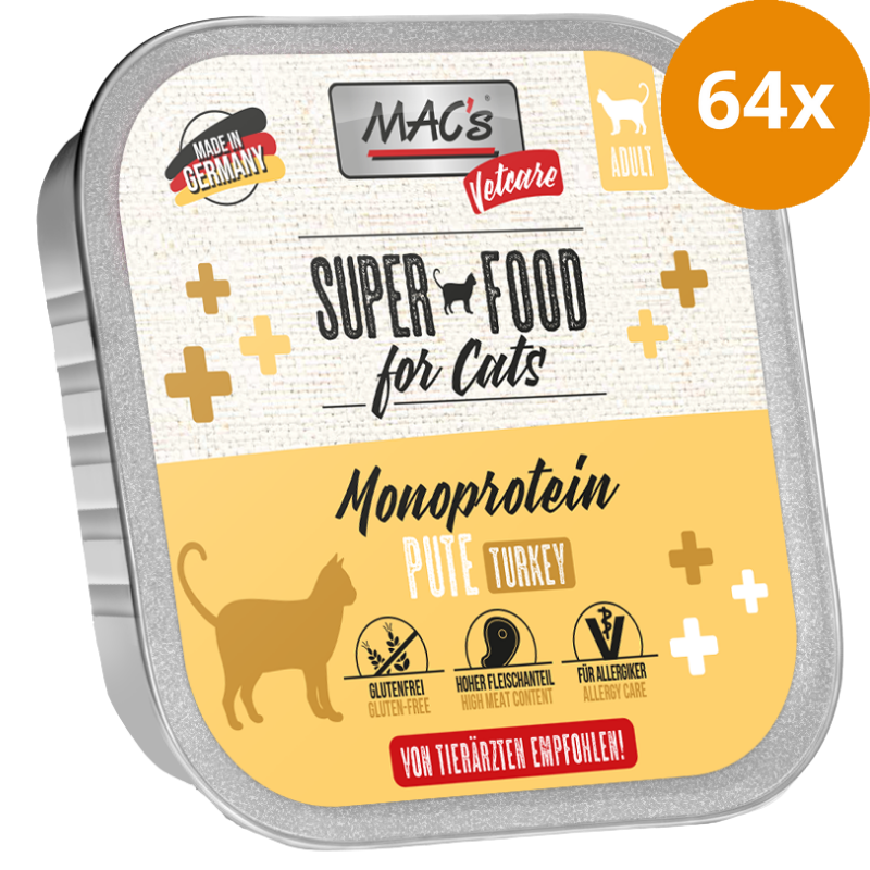 MAC's Cat Vetcare Mono Pute 100 g