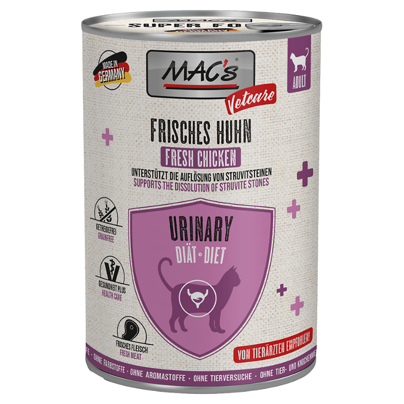 MAC's Cat Vetcare Urinary Huhn 400 g