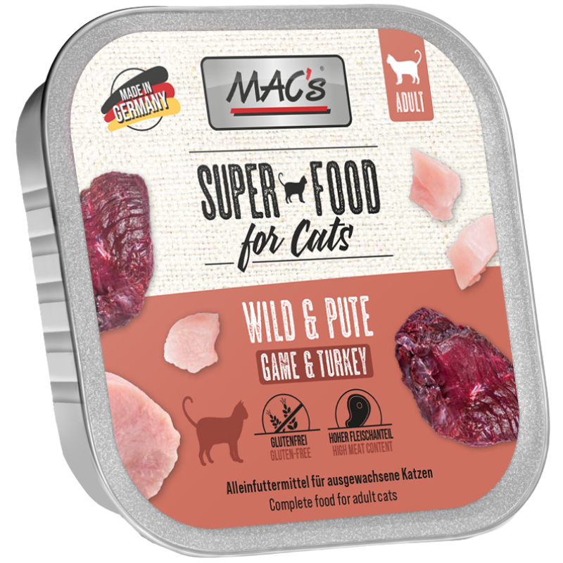 MAC's Cat Wild & Pute 100 g