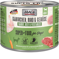 MAC's Dog Kaninchen, Rind & Gemüse 200 g