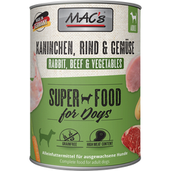 MAC's Dog Kaninchen, Rind & Gemüse 800 g