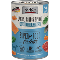MAC's Dog Lachs, Rind & Spinat 400 g