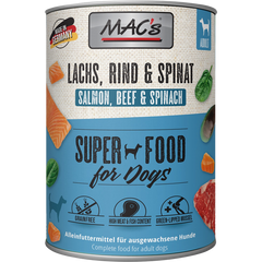 MAC's Dog Lachs, Rind & Spinat 800 g