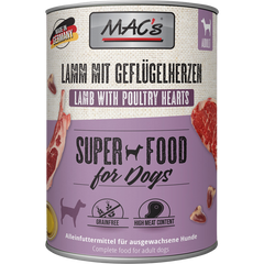 MAC's Dog Lamm & Geflügelherzen 800 g