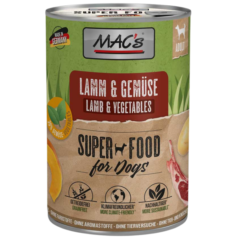 MAC's Dog Lamm & Gemüse 400 g
