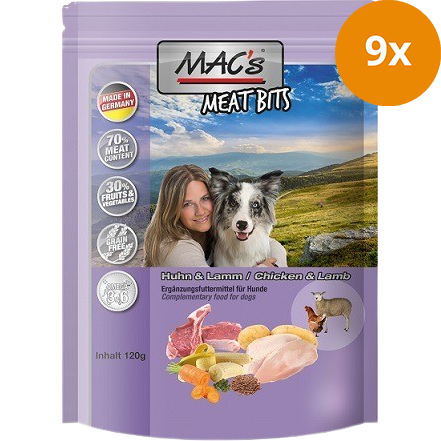 MAC's Dog Meat Bits Huhn & Lamm 120 g