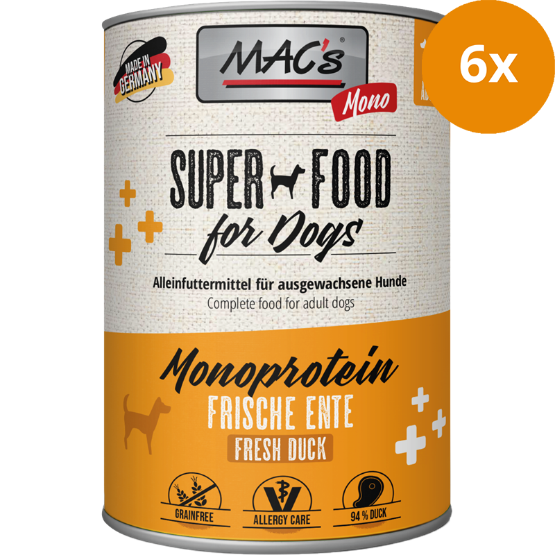 MAC's Dog Monoprotein Ente 400 g