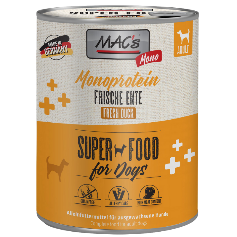 MAC's Dog Monoprotein Ente 800 g