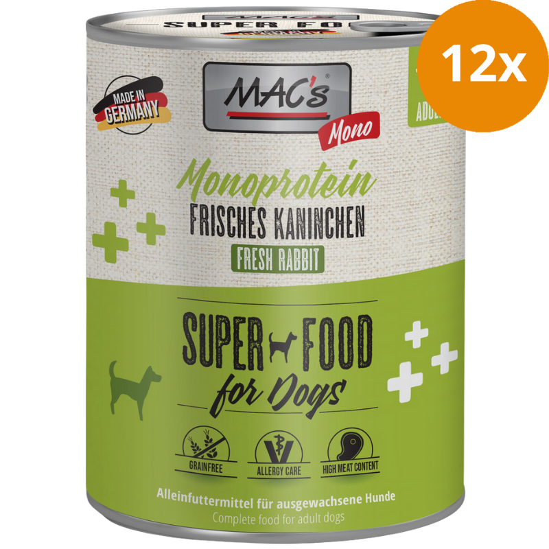 MAC's Dog Monoprotein Kaninchen 800 g