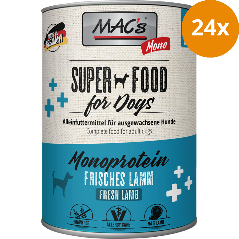 MAC's Dog Monoprotein Lamm 800 g