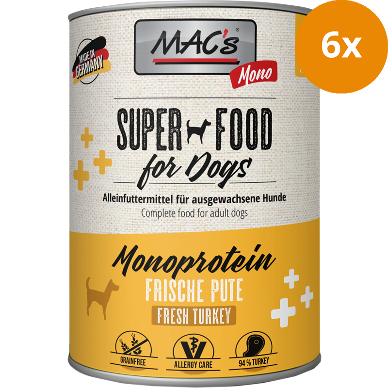 MAC's Dog Monoprotein Pute 800 g