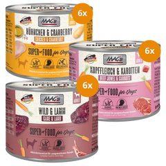 MAC's Dog Nassfutter 200 g - Mix Sparpaket