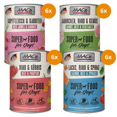 MAC’s Dog Probierpaket 800 g – Fleischvielfalt (4 Sorten)