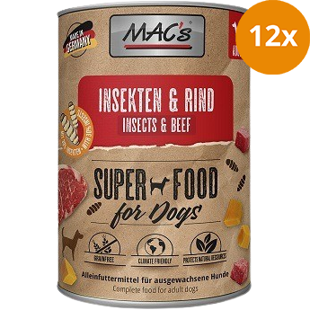 MAC's Dog Rind & Insekten 400 g