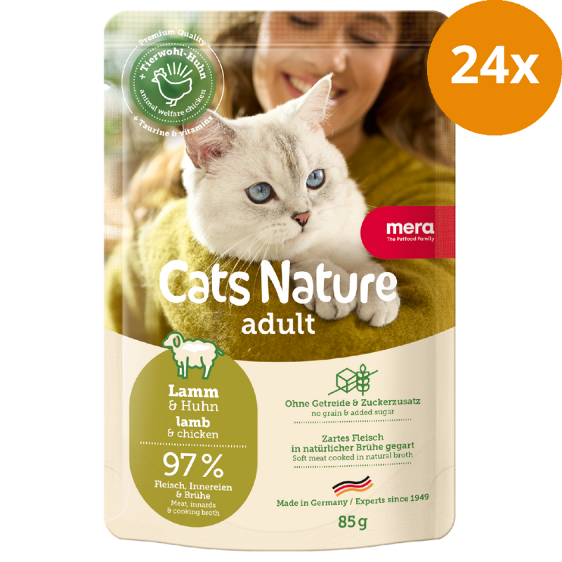 Mera Cat Nature Adult Lamm 85 g