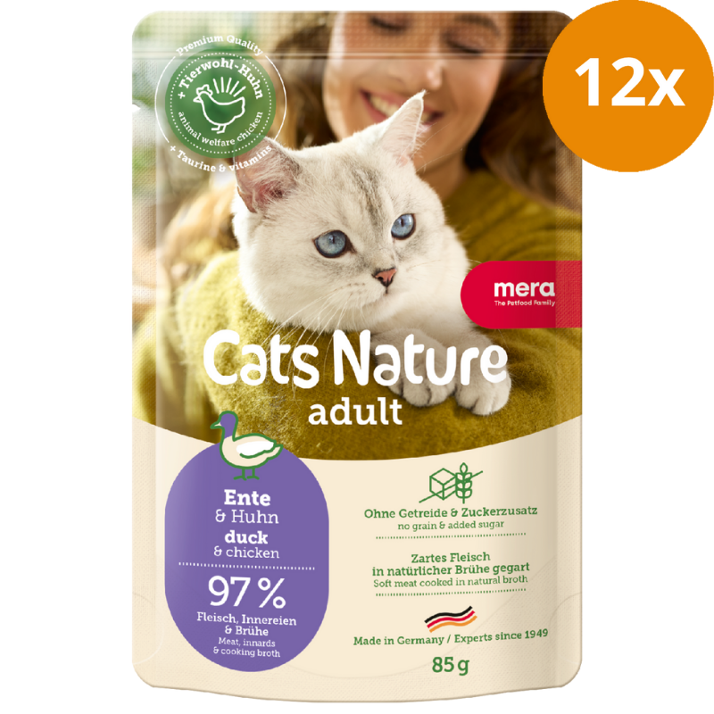 Mera Cat Nature Adult Ente 85 g
