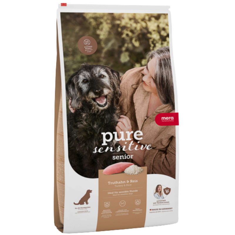 Mera Dog Pure Sensitive Senior Truthahn & Reis