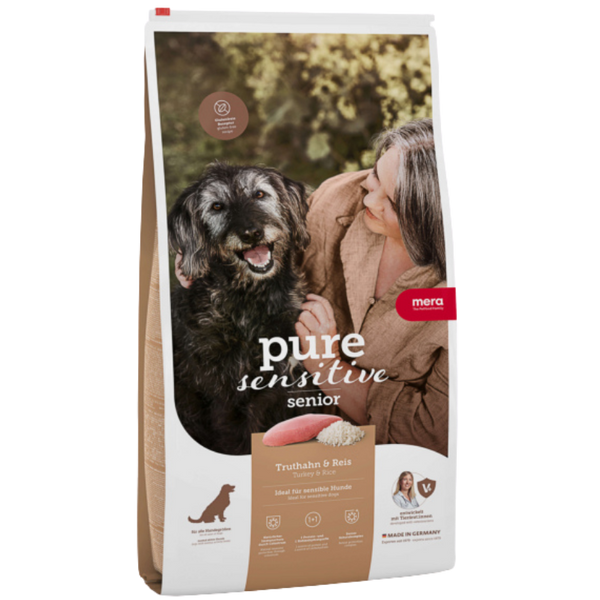 Mera Dog Pure Sensitive Senior Truthahn & Reis günstig kaufen