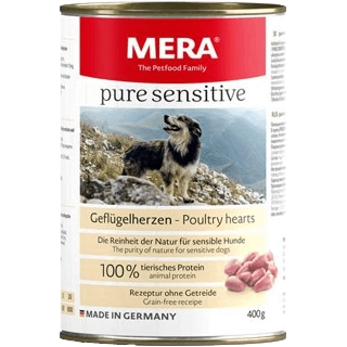 MERA pure sensitive Geflügelherzen 400 g