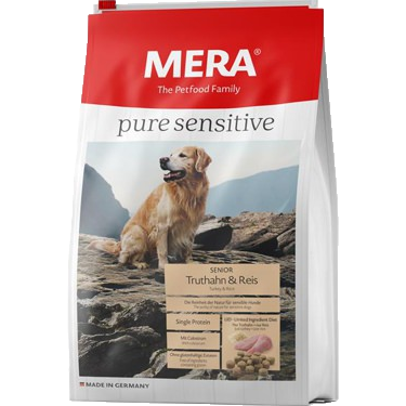 MERA pure sensitive Senior Truthahn & Reis