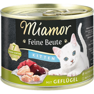 Miamor Dose Feine Beute Kitten Geflügel 185 g