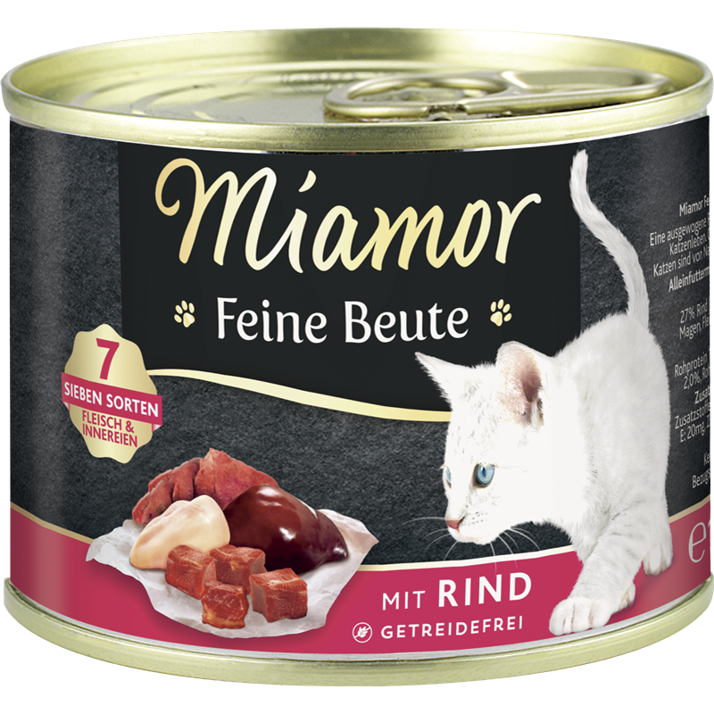 Miamor Dose Feine Beute Rind 185 g