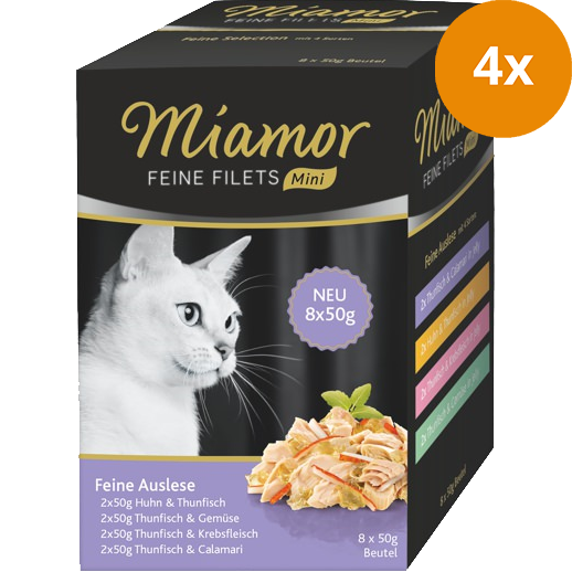 Miamor Feine Filets Mini Multibox Feine Auslese 400 g