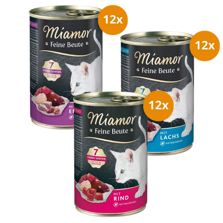Miamor Dose Feine Beute 400 g - Mix Sparpaket