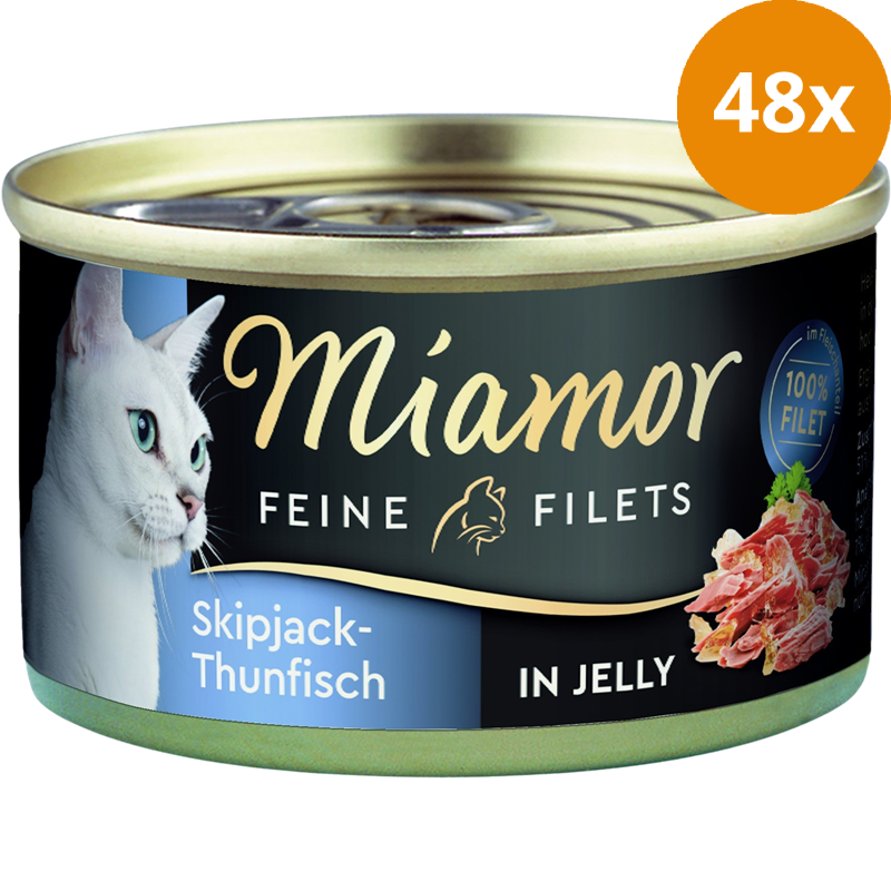 Miamor Feine Filet in Jelly Skipjack 100 g