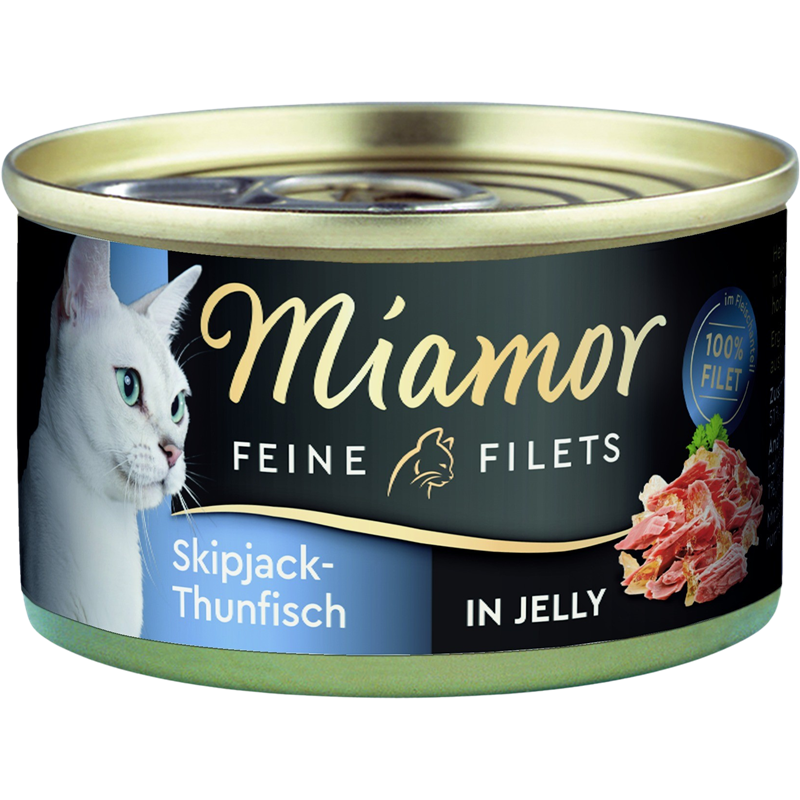 Miamor Feine Filet in Jelly Skipjack 100 g