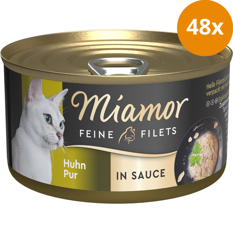 Miamor Feine Filet in Sauce Huhn Pur 85 g